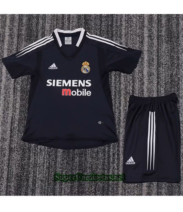 Tailandia Segunda Equipacion Camiseta Retro Real M...