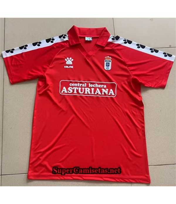 Tailandia Segunda Equipacion Camiseta Retro Real Oviedo 2019 92