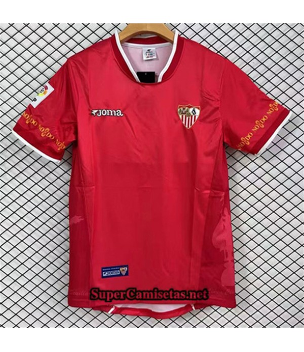 Tailandia Segunda Equipacion Camiseta Retro Sevilla 2013 14