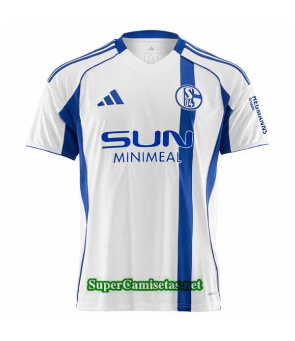 Tailandia Segunda Equipacion Camiseta Schalke 04 2025 2026