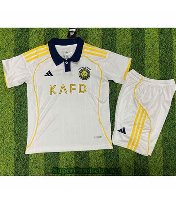 Tailandia Tercera Equipacion Camiseta Al Nassar Niño 2025 2026
