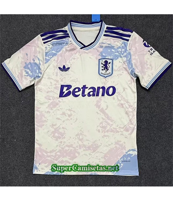 Tailandia Tercera Equipacion Camiseta Aston Villa 2025 2026
