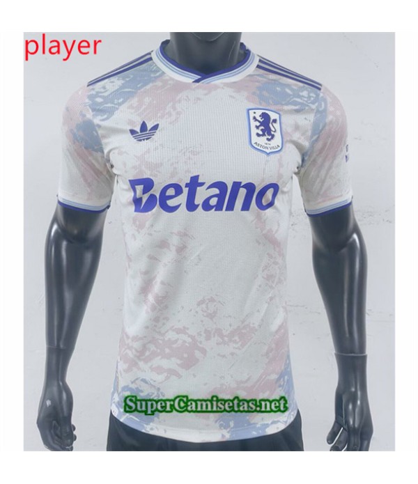 Tailandia Tercera Equipacion Camiseta Aston Villa Player 2025 2026
