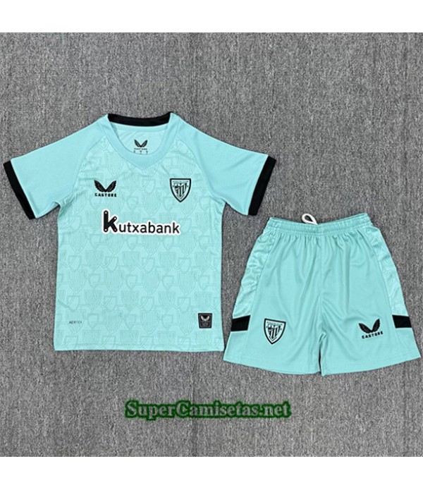 Tailandia Tercera Equipacion Camiseta Athletic Bilbao Niño 2025 2026