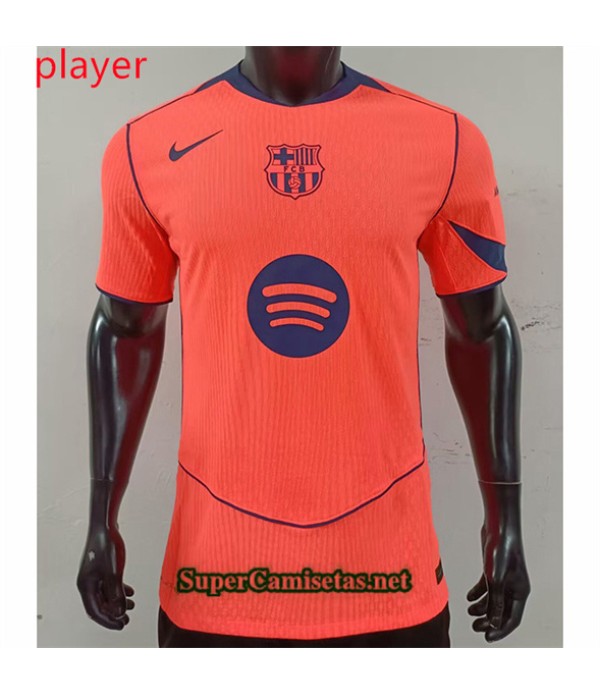 Tailandia Tercera Equipacion Camiseta Barcelona Player 2025 2026
