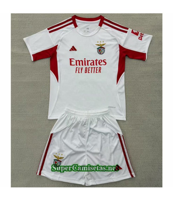 Tailandia Tercera Equipacion Camiseta Benfica Niño 2025 2026