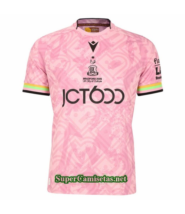 Tailandia Tercera Equipacion Camiseta Bradford City 2025 2026
