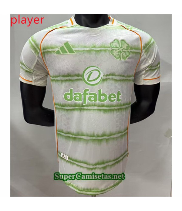 Tailandia Tercera Equipacion Camiseta Celtic Player 2025 2026