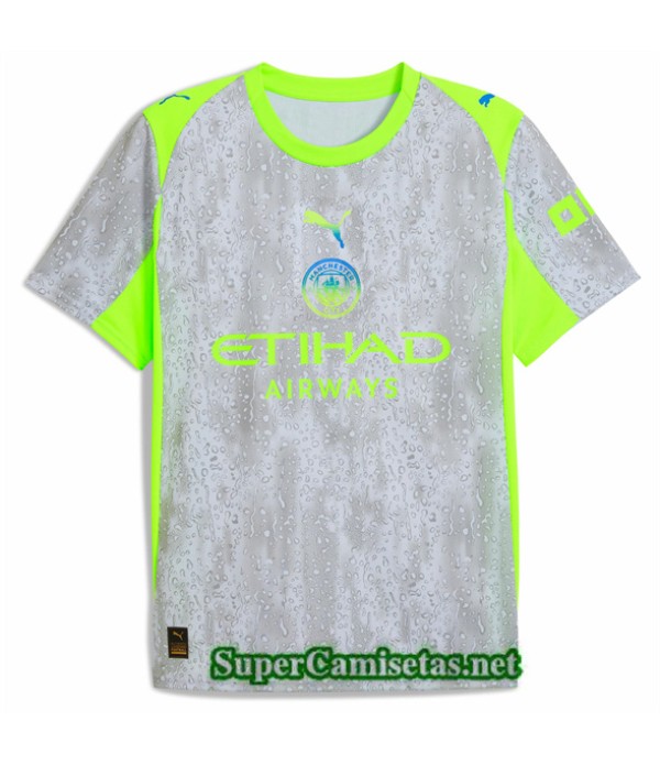 Tailandia Tercera Equipacion Camiseta Manchester City 2025 2026
