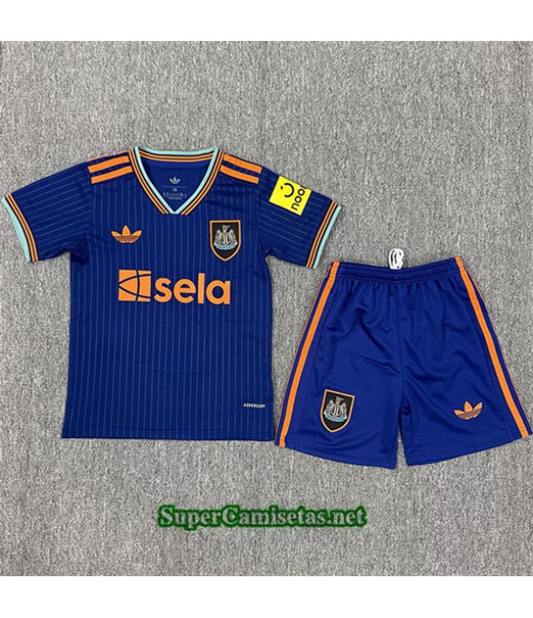 Tailandia Tercera Equipacion Camiseta Newcastle United Niño 2025 2026