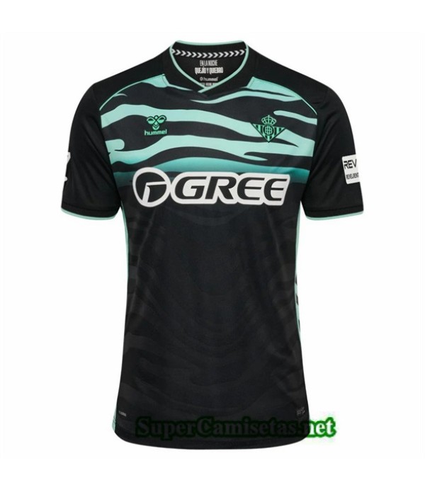 Tailandia Tercera Equipacion Camiseta Real Betis Negro 2025 2026