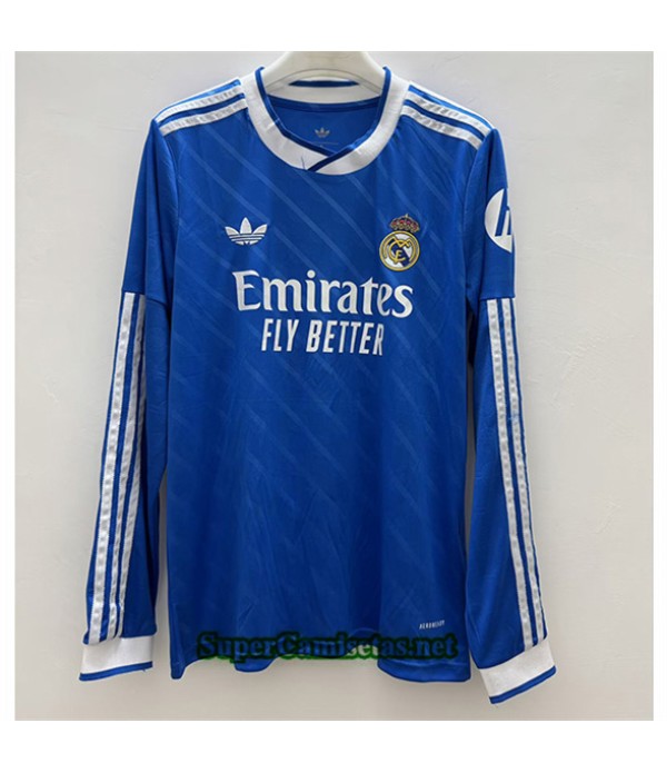 Tailandia Tercera Equipacion Camiseta Real Madrid Manga Larga 2025 2026