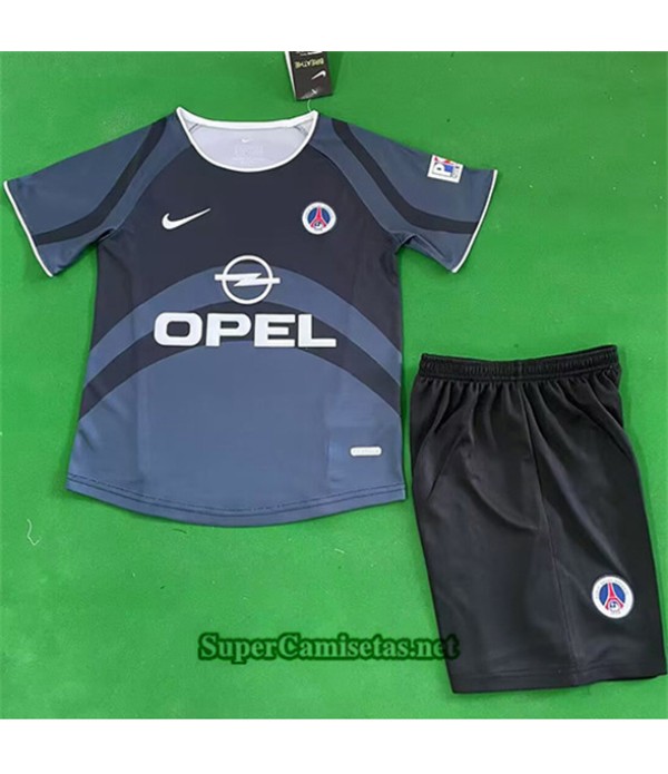 Tailandia Tercera Equipacion Camiseta Retro Psg Niño 2001 02