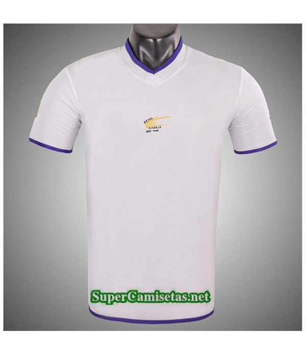 Tailandia Tercera Equipacion Camiseta Retro Real Madrid De Dos Caras 2002 03