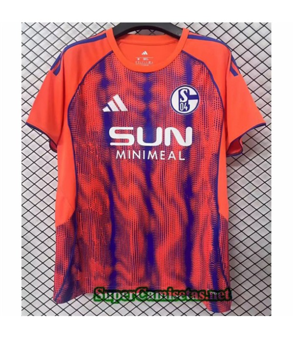 Tailandia Tercera Equipacion Camiseta Schalke 04 2025 2026