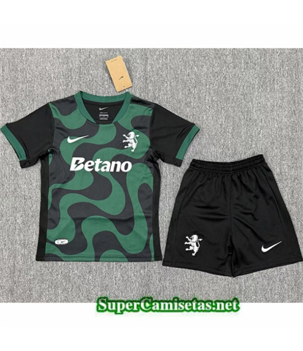 Tailandia Tercera Equipacion Camiseta Sporting Cp Niño 2025 2026