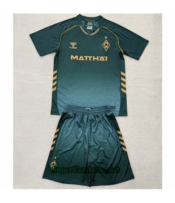 Tailandia Tercera Equipacion Camiseta Werder Brême Niño 2025 2026
