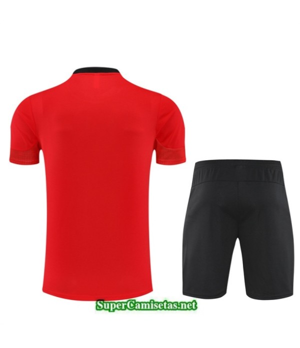 Tailandia Camiseta Kit De Entrenamiento Ac Milan Rojo/negro 2025 2026 S20499