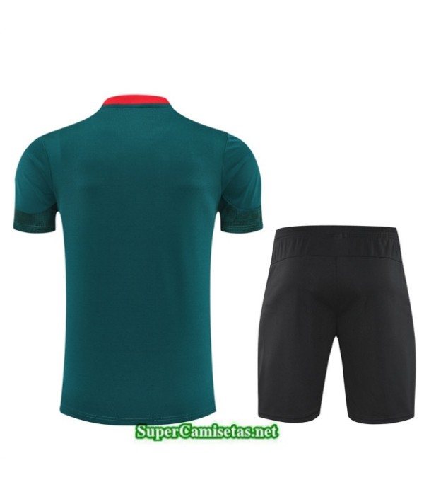 Tailandia Camiseta Kit De Entrenamiento Ac Milan Verde/negro/rojo 2025 2026 S20500