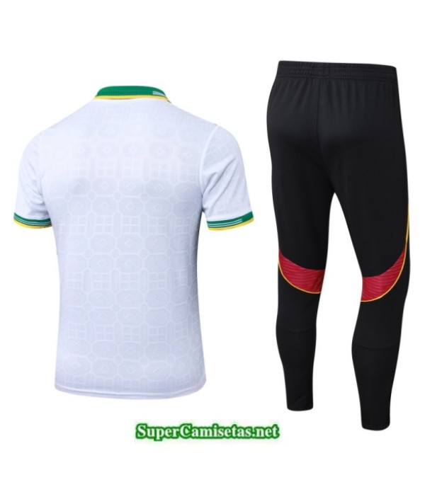 Tailandia Camiseta Kit De Entrenamiento As Roma Blanco/negro/verde 2025 2026 S20501