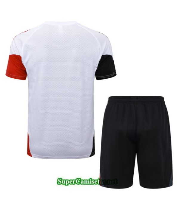 Tailandia Camiseta Kit De Entrenamiento Ajax Blanco/negro/rojo 2025 2026 S20064