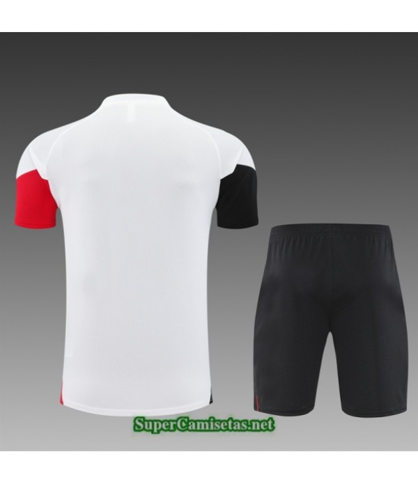 Tailandia Camiseta Kit De Entrenamiento Ajax Niño Blanco/rojo/negro 2025 2026 S20058