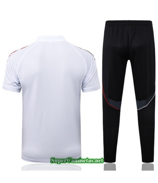 Tailandia Camiseta Kit De Entrenamiento Ajax Polo Blanco/negro/rojo 2025 2026 S20063