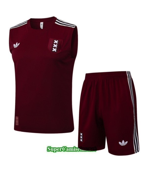 Tailandia Camiseta Kit De Entrenamiento Ajax Sin M...
