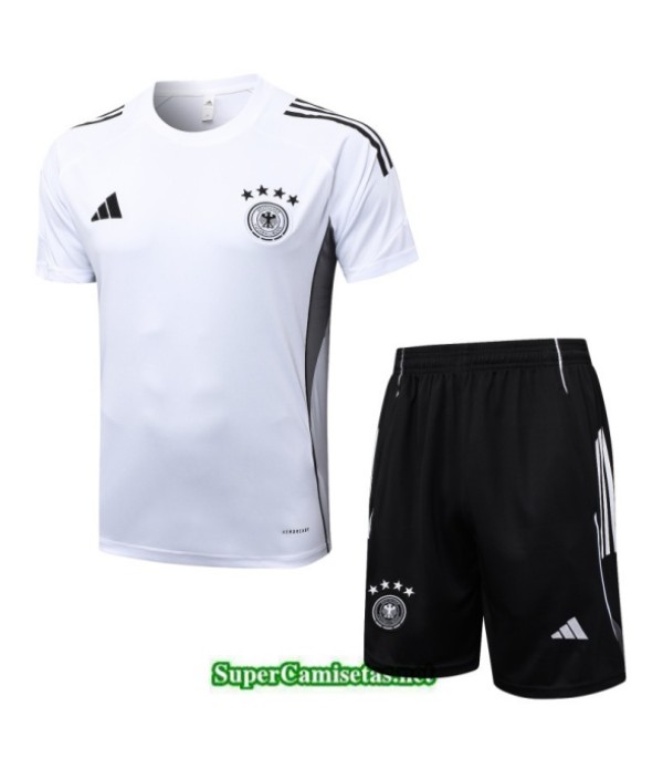 Tailandia Camiseta Kit De Entrenamiento Alemania Blanco/negro 2025 2026 S20420
