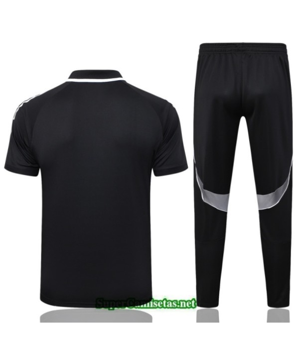Tailandia Camiseta Kit De Entrenamiento Alemania Polo Negro/blanco 2025 2026 S20424