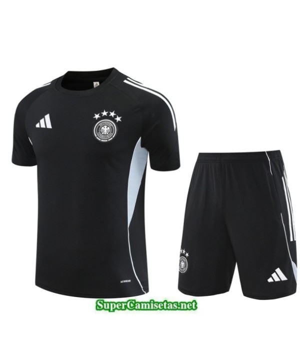 Tailandia Camiseta Kit De Entrenamiento Alemania Negro/blanco 2025 2026 S20422