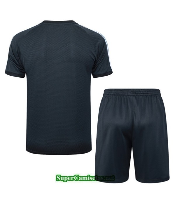Tailandia Camiseta Kit De Entrenamiento Argentina Gris Oscuro/azul/blanco 2025 2026 S20432