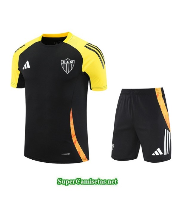 Tailandia Camiseta Kit De Entrenamiento Atletico Mineiro Negro/amarillo 2025 2026 S20182
