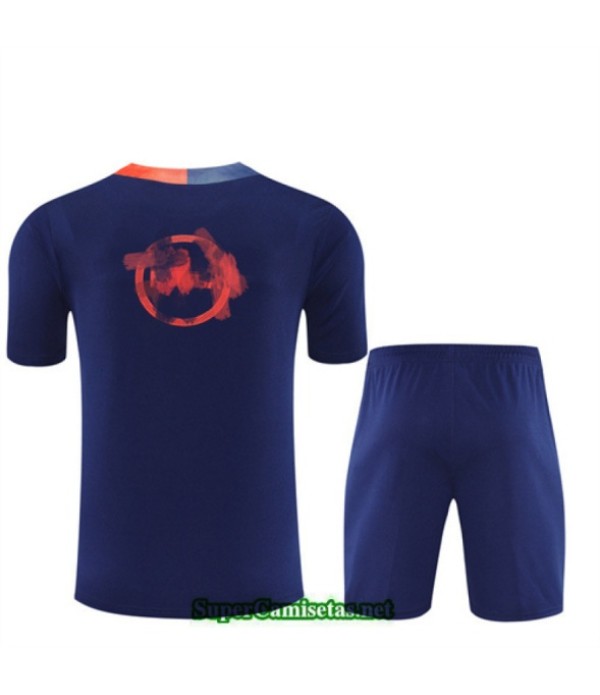 Tailandia Camiseta Kit De Entrenamiento Barcelona Azul Marino/naranja 2025 2026 S20203