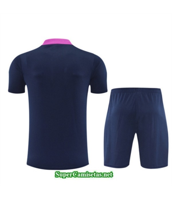 Tailandia Camiseta Kit De Entrenamiento Barcelona Niño Azul Marino/violeta 2025 2026 S20185