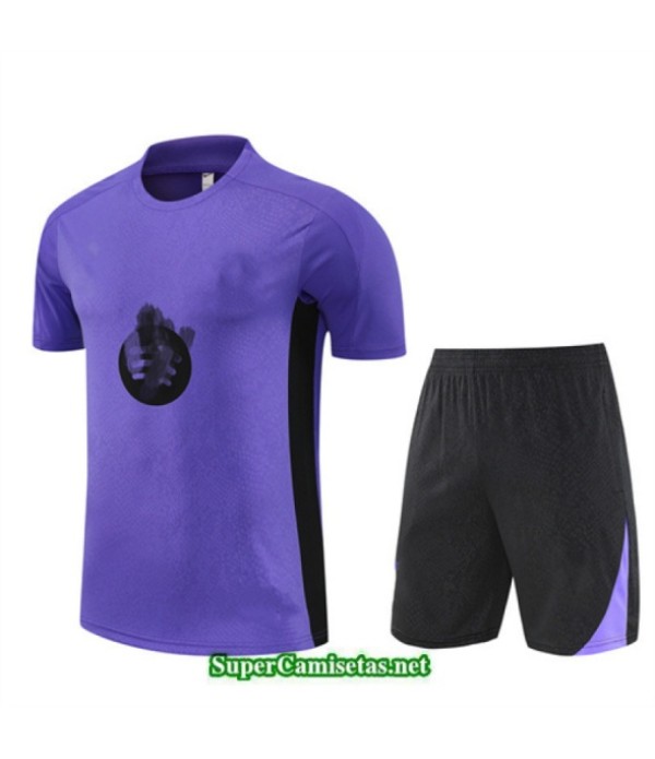 Tailandia Camiseta Kit De Entrenamiento Barcelona Niño Violeta/negro 2025 2026 S20190