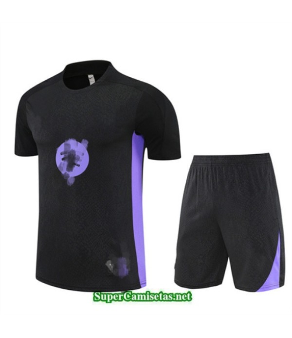 Tailandia Camiseta Kit De Entrenamiento Barcelona Niño Negro/violeta 2025 2026 S20188