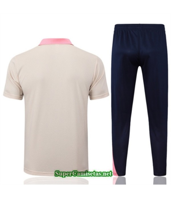 Tailandia Camiseta Kit De Entrenamiento Barcelona Polo Amarillo/azul/rosa 2025 2026 S20214