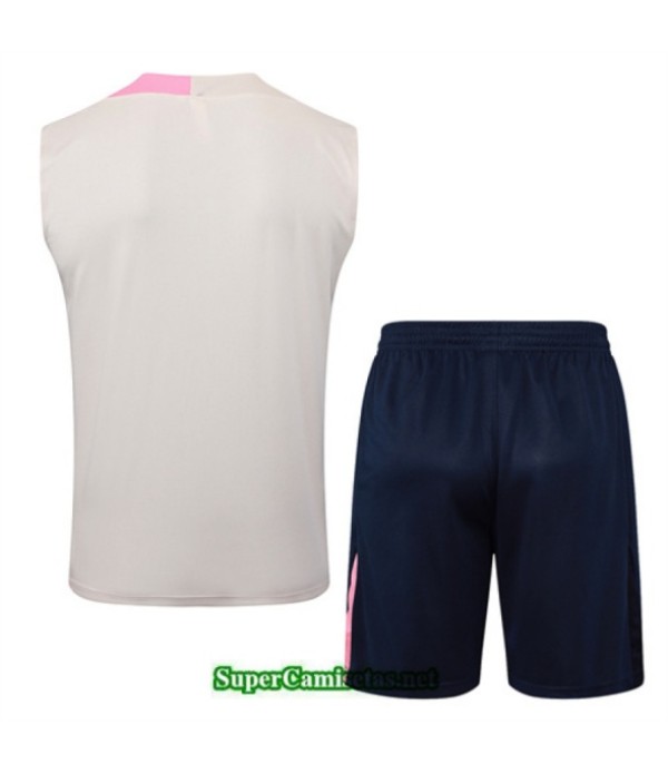 Tailandia Camiseta Kit De Entrenamiento Barcelona Sin Mangas Amarillo/azul/rosa 2025 2026 S20200