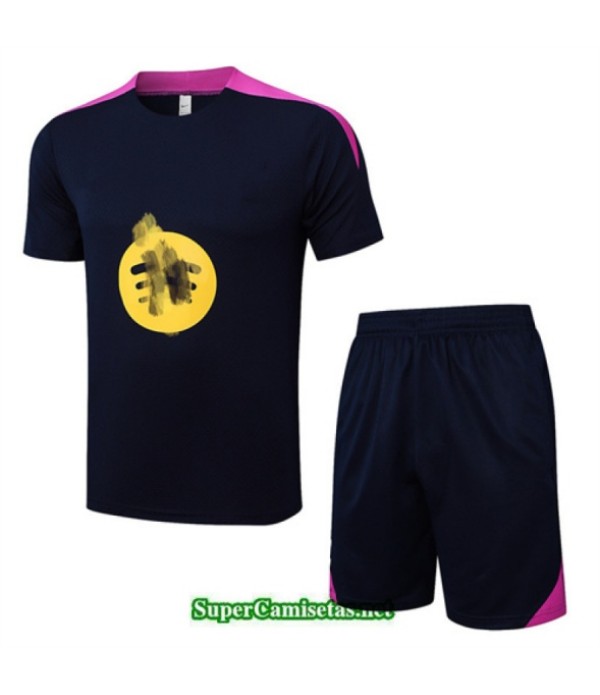 Tailandia Camiseta Kit De Entrenamiento Barcelona Verde/violeta 2025 2026 S20216