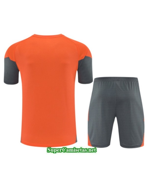 Tailandia Camiseta Kit De Entrenamiento Bayern Munich Niño Naranja/gris 2025 2026 S20141