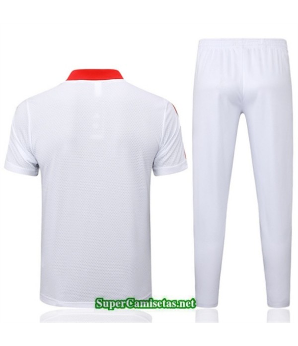 Tailandia Camiseta Kit De Entrenamiento Bayern Munich Polo Blanco/rojo 2025 2026 S20153