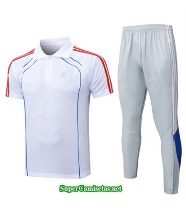 Tailandia Camiseta Kit De Entrenamiento Bayern Munich Polo Blanco/rojo/azul 2025 2026 S20154