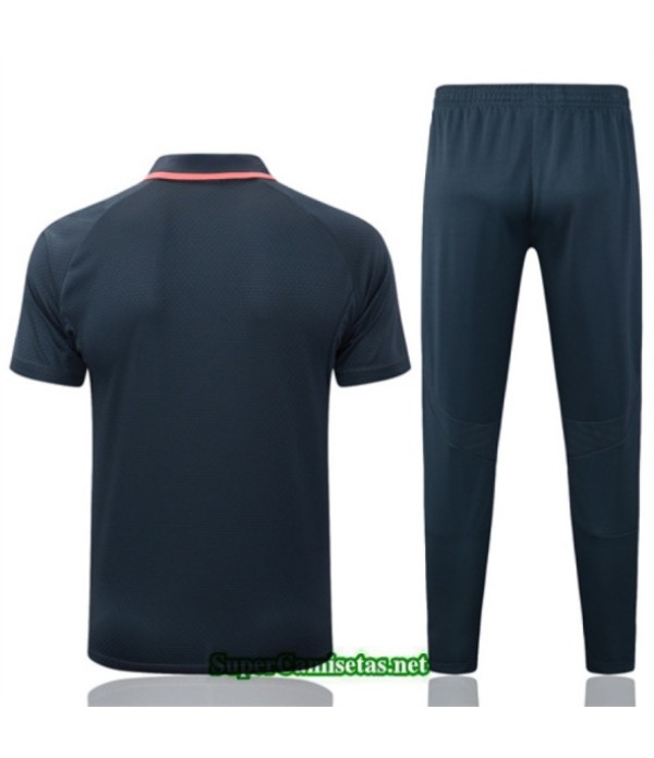 Tailandia Camiseta Kit De Entrenamiento Bayern Munich Polo Gris Oscuro/naranja 2025 2026 S20167