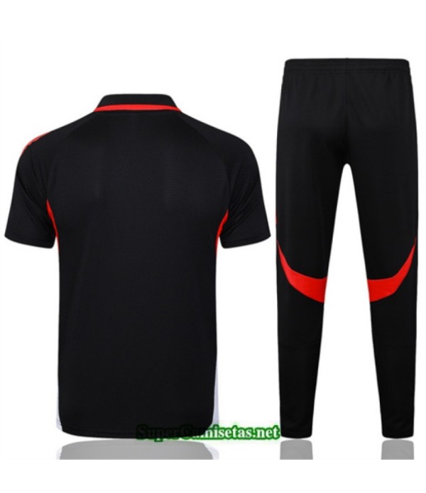 Tailandia Camiseta Kit De Entrenamiento Bayern Munich Polo Negro/rojo 2025 2026 S20161