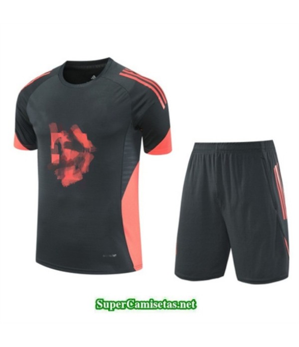Tailandia Camiseta Kit De Entrenamiento Bayern Munich Short Gris/naranja 2025 2026 S20172