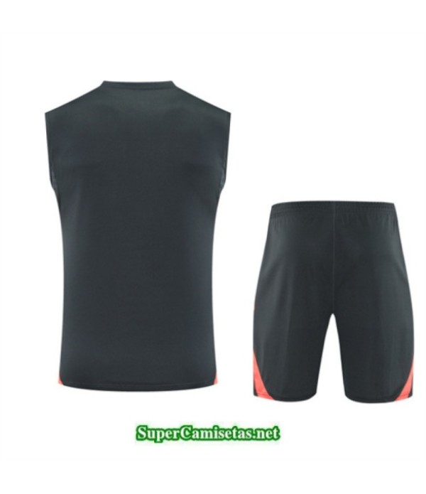 Tailandia Camiseta Kit De Entrenamiento Bayern Munich Sin Mangas Gris/naranja 2025 2026 S20151