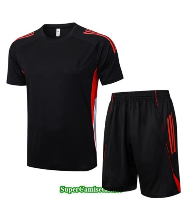 Tailandia Camiseta Kit De Entrenamiento Bayern Munich Negro/rojo 2025 2026 S20162