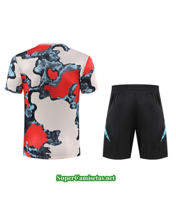 Tailandia Camiseta Kit De Entrenamiento Bayern Munich Rojo/negro/azul 2025 2026 S20163