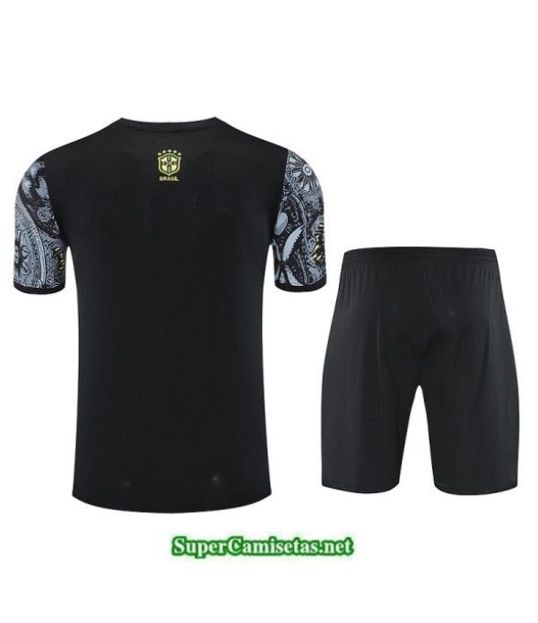 Tailandia Camiseta Kit De Entrenamiento Brasil Dorado 2025 2026 S20450